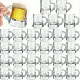 thumbnail image 3 of 12PCS Mini Beer Mug & Shot Glass Set - Premium Clear Steins with Handles for Shots, Beers & Whiskey Tasting - Perfect for Festive Birthday BBQs, Bar P, 3 of 5