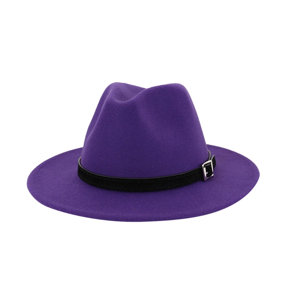 Vintage Men's Hat - Purple