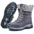 thumbnail image 3 of RIBONGZ Women Snow Boots Warm Winter Shoes, 3 of 6