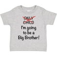 thumbnail image 3 of Inktastic I'm Going to Be a Big Brother Boys Toddler T-Shirt, 3 of 5