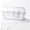 White3, variant on Brondbend Divided Storage Box Plastic Transparent with Lid 15.94 Inch Compartment Fresh Keeping for Kitchen Fruit Bathroom Travel Home