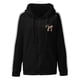 thumbnail image 3 of Mujeres Casual manga larga bolsillo suelto estampado cremallera medio y largo Tops sudaderas con capucha blusa de mujer Fridja bvmnju5032, 3 of 6