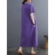 thumbnail image 5 of Vestido suelto de mujer con bolsillos Vestido de fiesta informal de manga corta MABOTO Vestido, 5 of 7