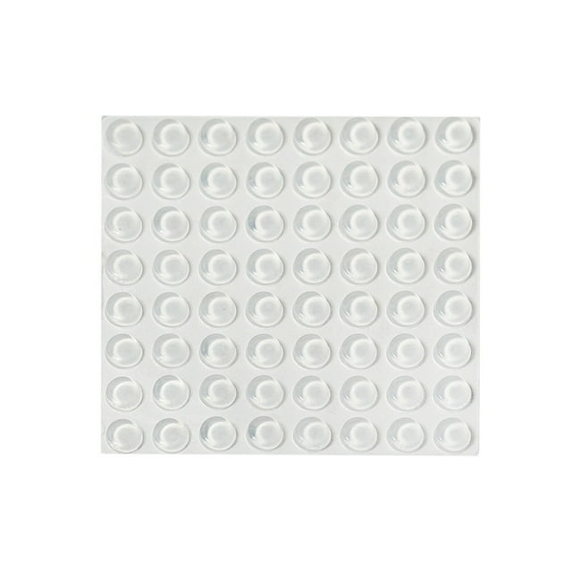 QPENWEI 200 Pièces Amortisseur porte placard, Tampon Caoutchouc Transparent Pieds, Butées de Protection en Caoutchouc pour portes de placard, cuisine, salle de bain, bureau