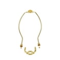 thumbnail image 3 of Aspen Creative 20002-1, 8 1/2" Lamp Harp with Saddle in Polished Brass Finish, 3 of 5
