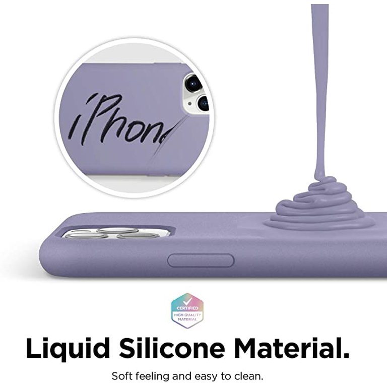 elago Hybrid Clear Case for iPhone 12 Mini Purple