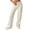 Beige, variant on Casual Pants for Women High Waisted Wide Leg Flowy Joggers for Outdoor Running and Yoga Pink M