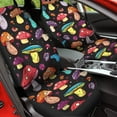 thumbnail image 4 of Chririnla Car Seat Covers Set 2Pcs, Funny Mushroom Print Universal Front Car Seats Durable Vehicle interior Protector Fits Most Car Auto SUV Sedan Truck, 4 of 7