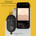 thumbnail image 4 of Remote Control, Wireless Camera Clicker for Selfies Videos with 10m Long Range, Compatible with  Phone Tablet USB Type C Rechargeable, Remote Clicker, 4 of 7
