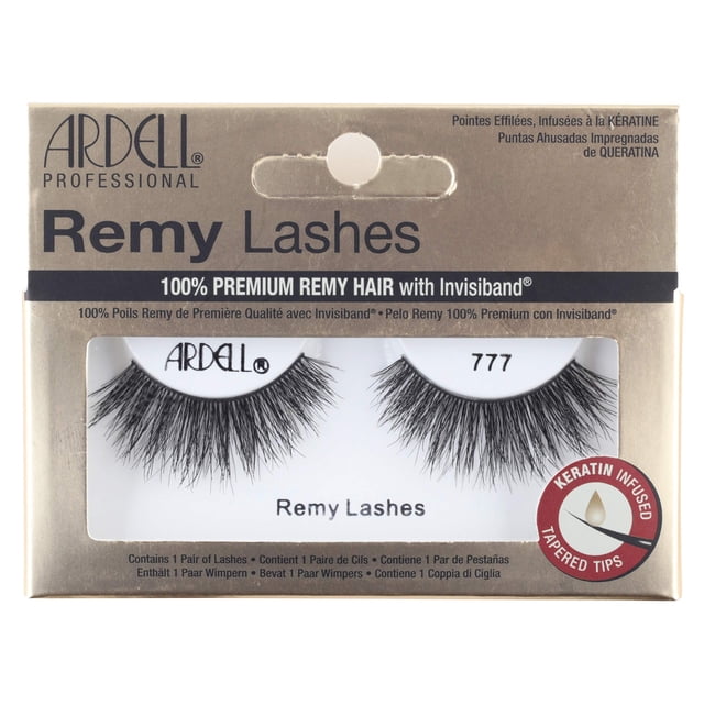 Pestañas postizas Ardell Remy Lash 777 Fluttery Flared Black