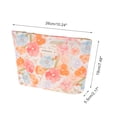 thumbnail image 2 of Unique Bargains 1 Pc Portable Ditsy Floral Makeup Bag Polyester Cotton Multicolored Large, 2 of 5
