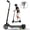 Black, variant on iScooter Electric Scooter for Kids 6-12, 3-Lighting Effects Escooter with 9KM Range, 3/6/10 Mph, Dual Breaking & Adjustable Height E-Scooter Gifts for Boys Girls