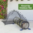 thumbnail image 5 of Outdoor Cat Enclosures For Indoor Cats Portable Cat Tent Outdoor Cat Tent Cat Tunnel And Playhouse Play Tents For Cats Outside Enclosure (Kitty Compound Play House), 5 of 7