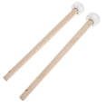 thumbnail image 3 of 2 Pcs Maillet en Bois pour Gong Instrument de Percussion Marteau en Bois Pièce de Gong, 3 of 5