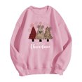 thumbnail image 2 of Vteches Haut de Noël pour Femmes, Haut de Mode Coloré de Noël à Col Rond pour Femmes, Chandails à Manches Longues, 2 of 3