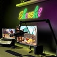 thumbnail image 4 of FNNMNNR Panneau Néon pour Twitch Tiktok Youtube Streamers/Gamers - Panneau Lumineux en Direct/enregistrable – Panneaux Led Rouges Cool pour Décoration de Studio Mur Chambre Salle de Jeux, 4 of 5