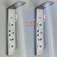thumbnail image 3 of Senlesen, 2.54 GPM, Wall Mount Showerhead & Handheld Shower, Brushed Nickel, 3 of 12