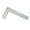 100X50mm, variant on Stainless Steel Framing Square L Shape Square Ruler Metal Square for Woodworking Measuring Furniture Making Metalwork