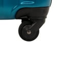 Jetstream 28inch Hardside Rolling Spinner Checked Luggage, Teal
