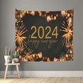 thumbnail image 2 of Balery HAPPY NEW YEAR 2024 Pattern Tapestry 60x51 Inches - Large Wall Hanging Tapestry for Bedroom, Living Room, Dorm Decor - Artistic and Aesthetic Room Decor, 2 of 9