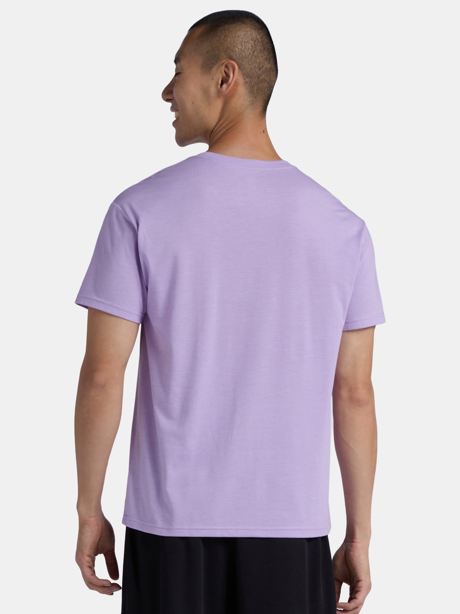 Athletic Works Men's and Big Men's Tri Blend Tee, Sizes XS-4XLT