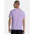 thumbnail image 4 of Athletic Works Men's and Big Men's Tri Blend Tee, Sizes XS-4XLT, 4 of 4
