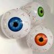 thumbnail image 5 of FELTECHELECTR 6 globos de fiesta de Halloween con forma de globo ocular de aluminio para decoración., 5 of 6