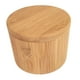 thumbnail image 2 of Caja de condimentos redonda de bambú Macarena azucarero contenedor de condimentos, 2 of 8