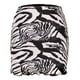 thumbnail image 1 of Falda ajustada para mujer, cintura alta, envoltura de cadera, estampados elegantes, colores brillantes, Falda corta para mujer para salidas de fiesta, citas, negro, blanco, M, 1 of 5
