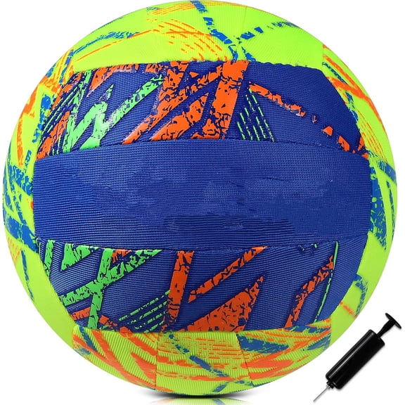 Waterproof Soft Volleyball with Pump for Indoor Outdoor Games
