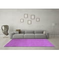 thumbnail image 3 of Ahgly Company Indoor Square Abstract Purple Modern Area Rugs, 6' Square, 3 of 4