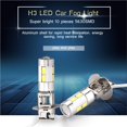 thumbnail image 2 of Lámpara De Luz Antiniebla De Coche 5630 Smd Drl Bombilla De Luces De Conducción Diurna 6000K 12V,2 Uds 10W 6000K H3 10-Led Yuarrent VI004624-00, 2 of 7