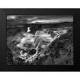 thumbnail image 2 of Drost, David 14x12 Black Modern Framed Museum Art Print Titled - BandW Desert View II, 2 of 5