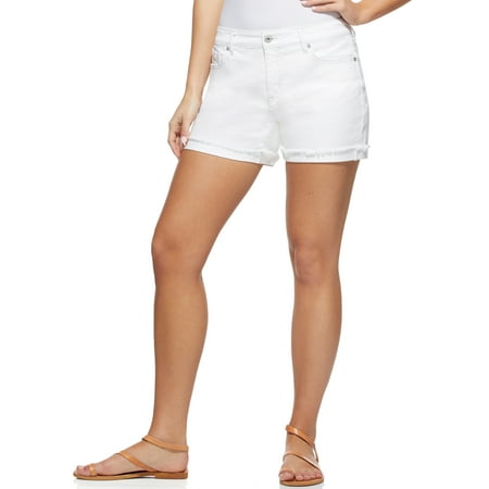 Sofia Jeans By Sofia Vergara Lila Mid Rise Destructed Jean Shorts Women's