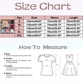 thumbnail image 4 of Gibobby Tops Mujeres Casual Camiseta estampada de talla grande con estampado del día de San Valentín para mujer Top informal de manga larga (Azul, S), 4 of 4