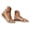 Beige, variant on Modisza Low Wedge Sandals for Women Slingback Comfortable Walking Slip on Summer Shoes with Arch Support Outdoor Casual Sandal size 6 Beige