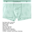 thumbnail image 6 of Men's Ice Silk Boxer Briefs See Through Sheer Underwear Stretch Breathable Boxers, 6 of 8