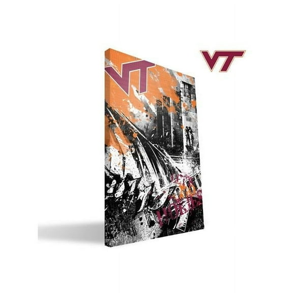 Virginia Tech Spirit 24x36 Canvas