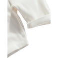 thumbnail image 4 of Baby Boy Girl Corduroy Overalls Suspender Bib Pants One-Piece Strap Jumpsuit, 4 of 6