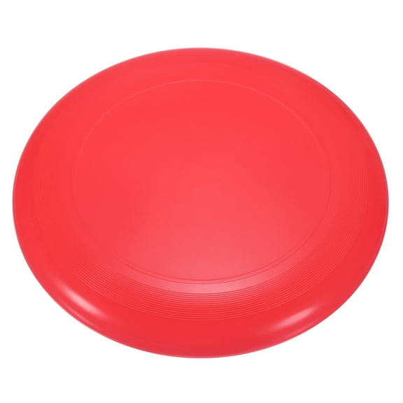 Flying Disc 10.8 Inch 175 Gram, Sport Disk Training Disk for Backyard Lawn Beach, Red