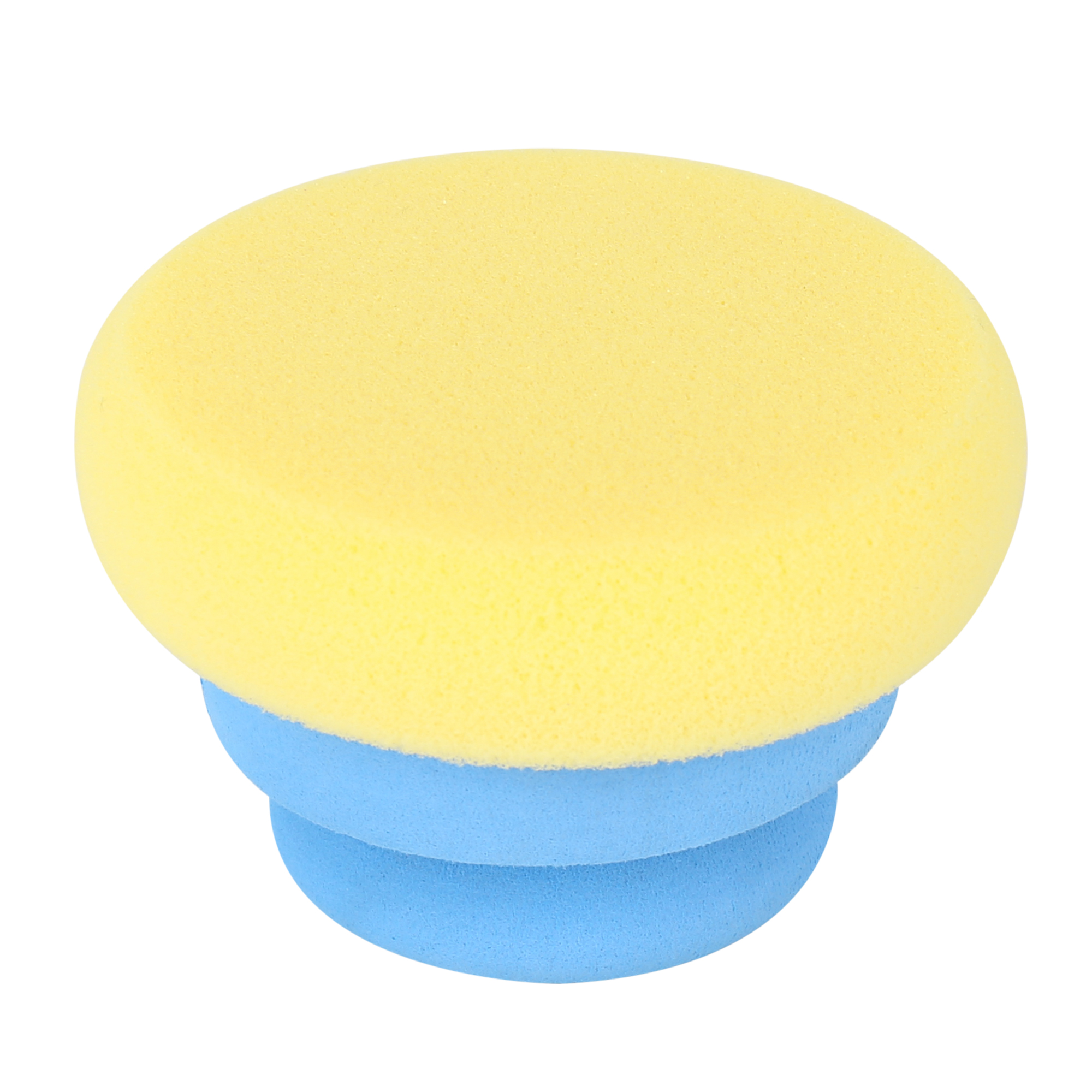 Round Cleaning Waxing Sponge Polishing Pad with Handle for Car Care