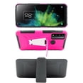 thumbnail image 2 of for TCL 20XE TCL 20 XE Case Heavy Duty Shock Absorption Kickstand Armor Case with Belt Swivel Clip Holster Cover with Tempered Glass, 2 of 4
