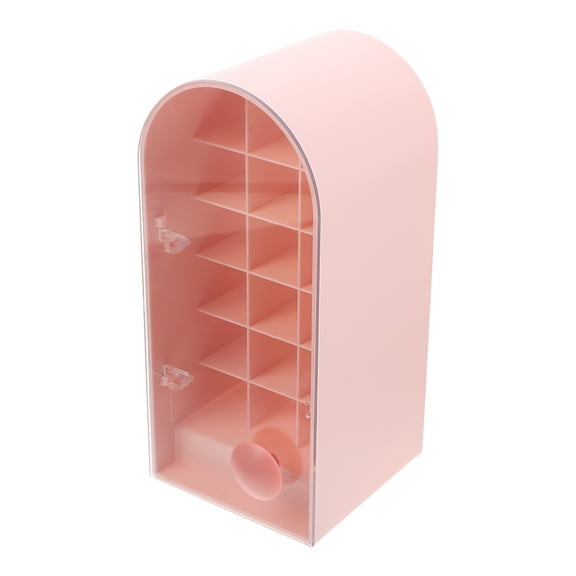 Masteelf Lipstick Lip Gloss Organizer Desktop 18-grids Lipstick Holder Lipstick Display Stand