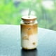thumbnail image 1 of Taza de vidrio transparente con tapa de madera de bambú para sala de estar, taza de Coca Cola para el hogar, vidrio de borosilicato, taza de una sola capa para jugo de limón, leche, té y pajita, 1 of 5