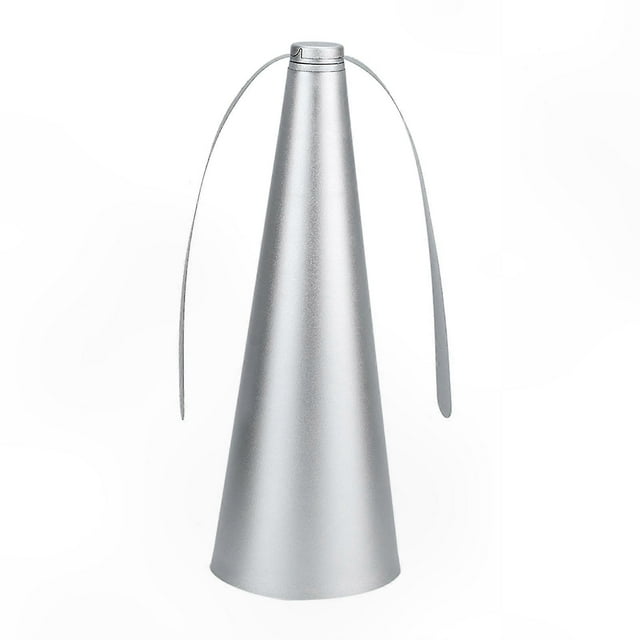 Electronic Fly Repellent Fan for Indoor Outdoor Use Silver