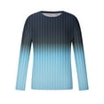 thumbnail image 5 of Man Shirts for Men Long Sleeve Clearance Deals for Under $10 Casual Round Neck Pullover T Shirt Tops, 5 of 5