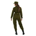 thumbnail image 2 of Plus Size Women's Army Flightsuit Costume, 2 of 5