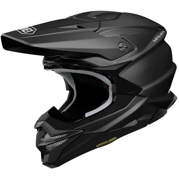 Shoei VFX-EVO Solid Helmet (Small, Matte Black)