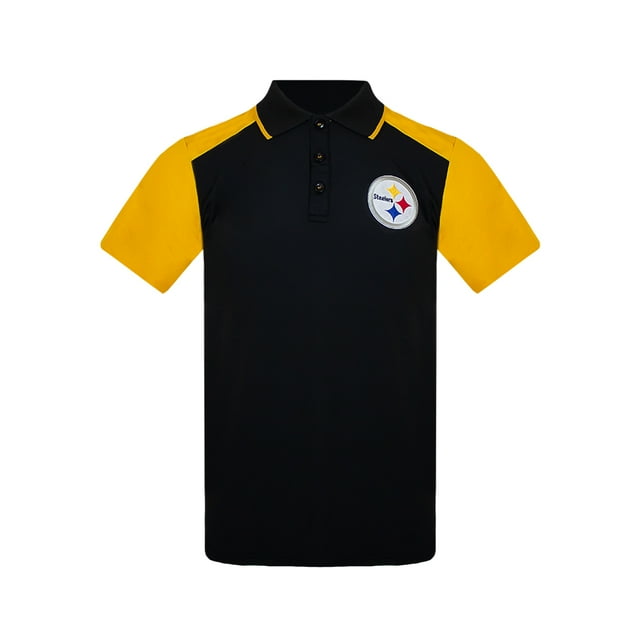 PLAYERA DEPORTIVA NFL PARA CABALLERO TIPO POLO PITTSBURGH STEELERS 100 % ORIGINAL