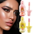 Siquannn Fruit Flavored Cute Lip Oil Clear Moisturizing Discolored Lip